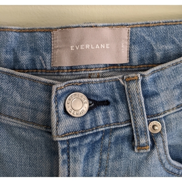 Everlane Light Wash Ankle Cropped Jeans Size 27 - Picture 2 of 4